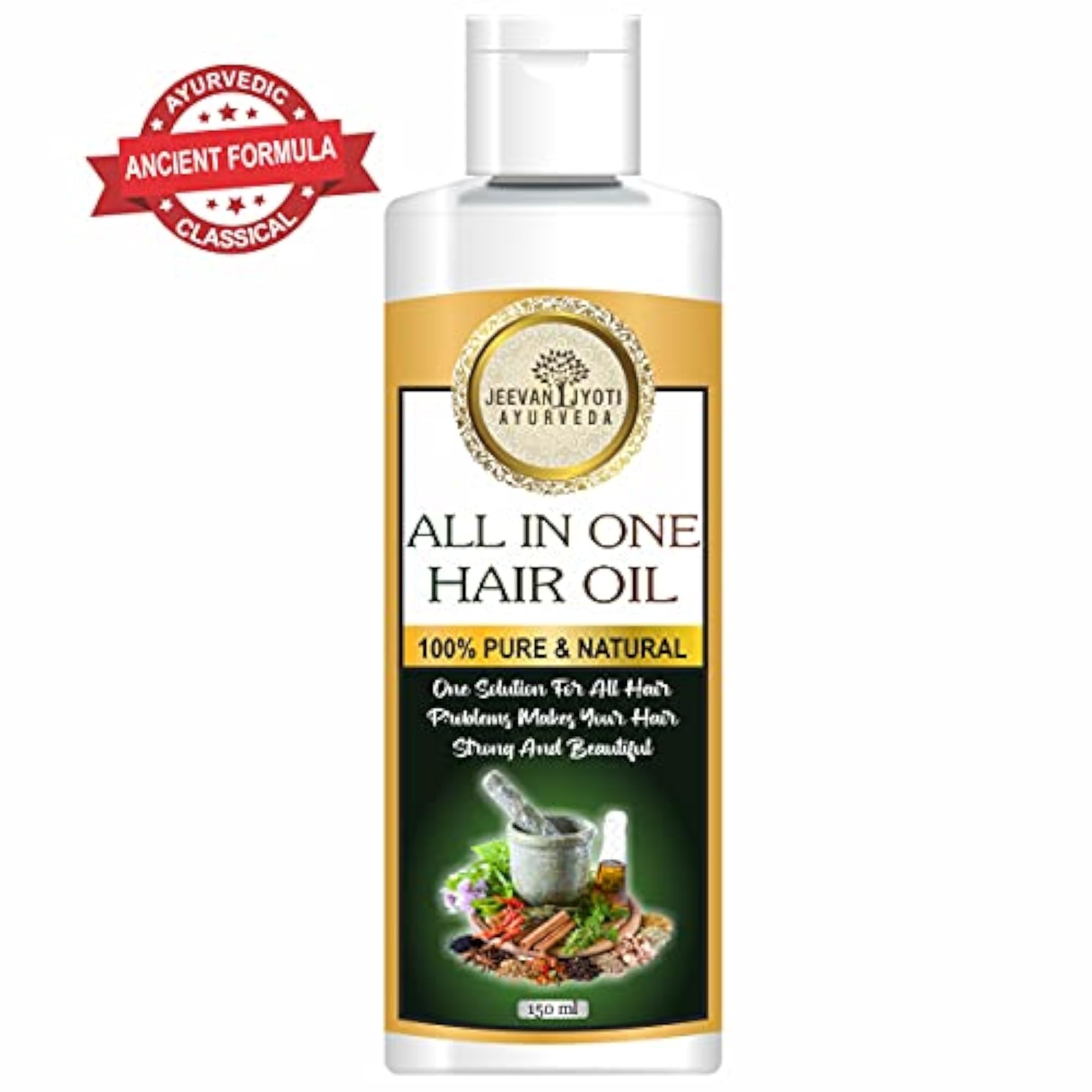 All In One Hair Oil for Unisex Hair Problems